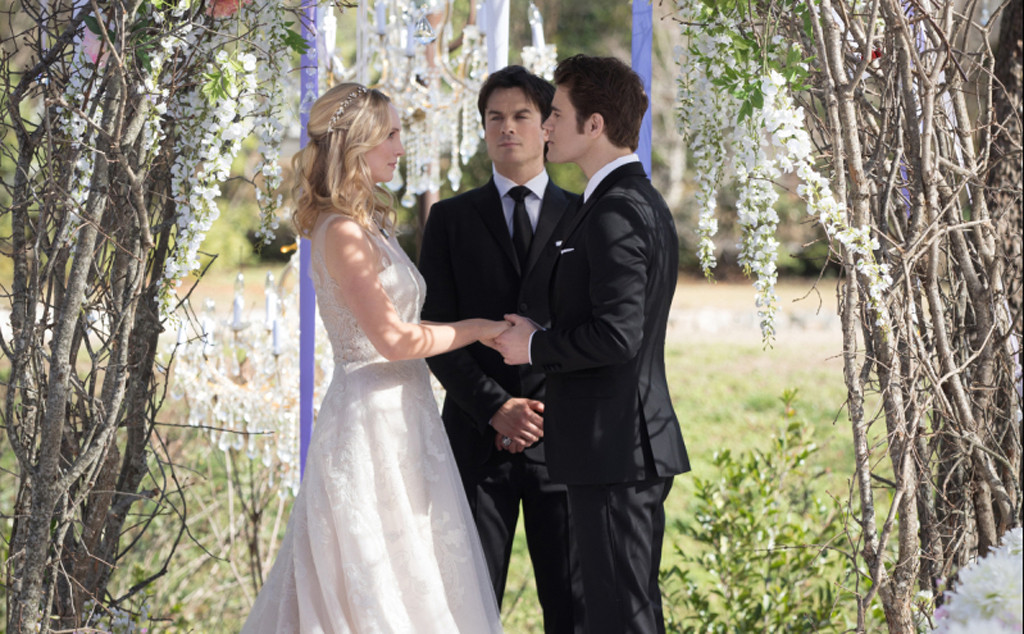 The Steroline Wedding Finally Happened On The Vampire Diaries E